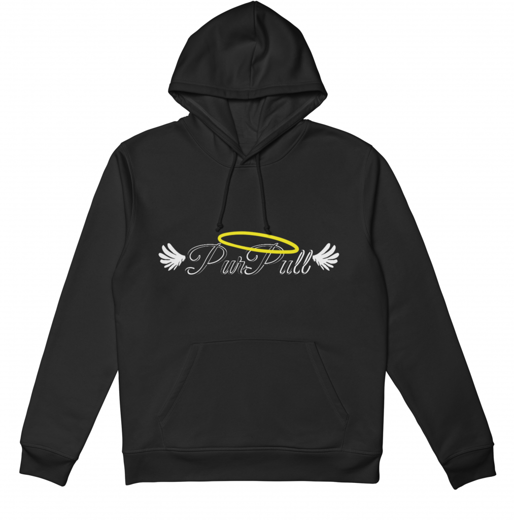 Design pour l'avant du pull "Ange" de la collection "Anges et Démons" d'un projet de marque de vêtements