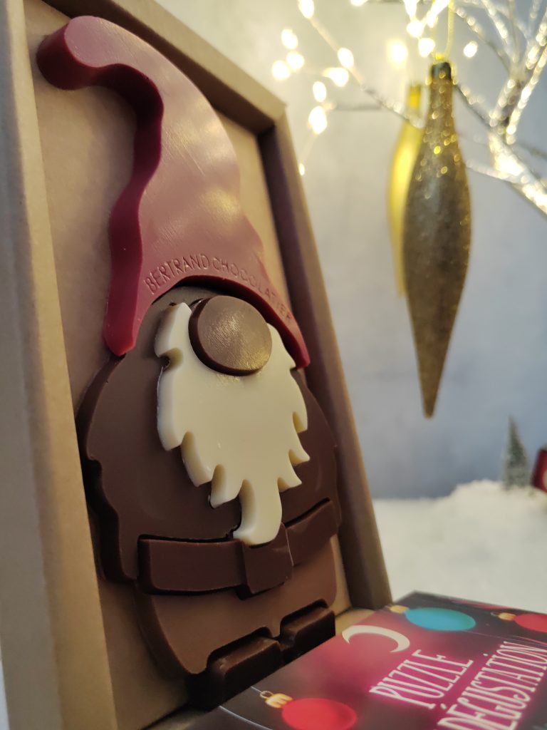 Photo du Puzzle de Noël pour Bertrand Chocolatier durant mon alternance