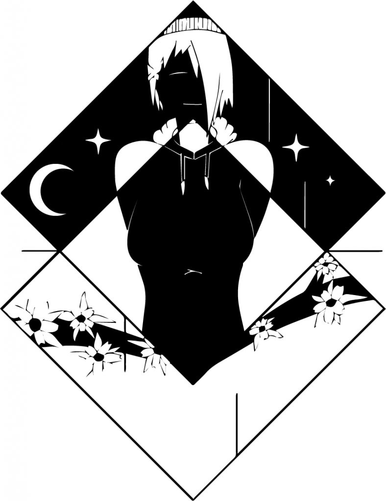 Design "Sakura" pour un projet de marque de vêtements