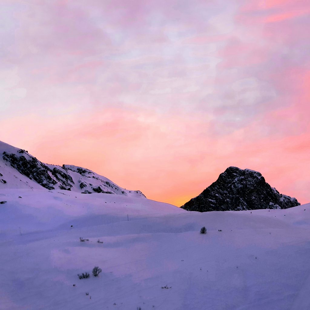 Photo réalisée lors d'un voyage au ski