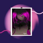 Poster "Tekno Girl"